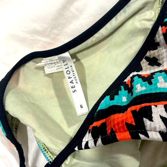 NWT Seafolly Kasbah High Neck Tank Top 8 - Picture 15 of 16